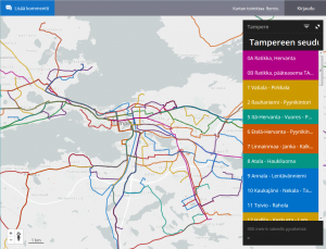 Tutustu suunnitelmaan: Linjasto2021 - Tampereen seutu