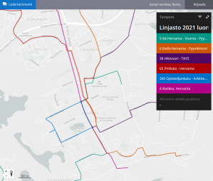 Tutustu suunnitelmaan! Linjasto2021, suunnitelmaluonnos: Hervanta