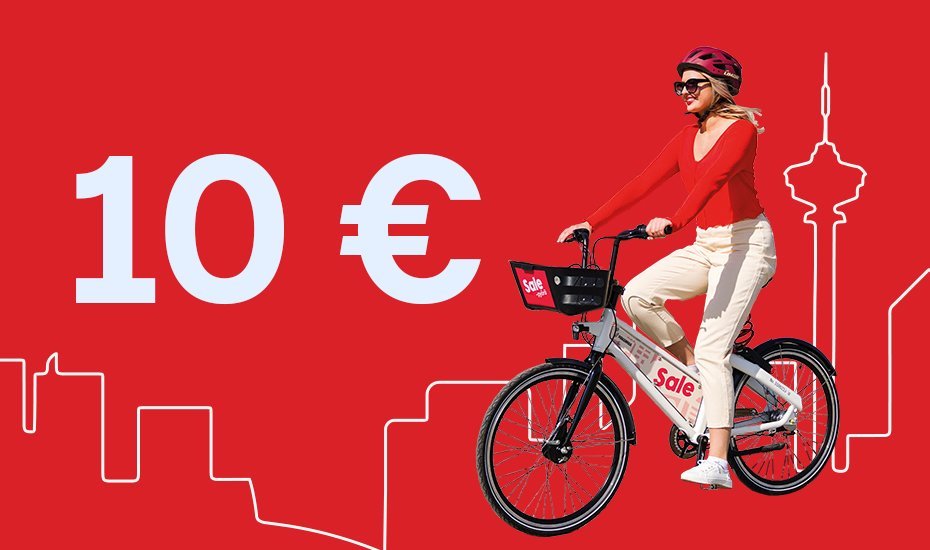 City bikes 10 euros.