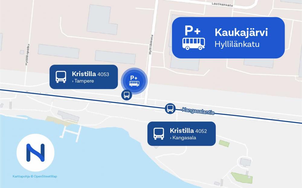 Liityntäpysäköinti - Nysse, Tampereen seudun joukkoliikenne