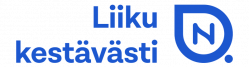 Nyssen Liiku kestävästi -tekstitunnus.