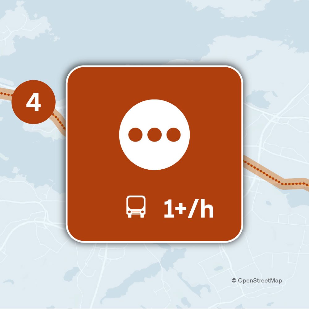 4. Rajallinen palvelu – Arkipainoitteinen joukkoliikenne