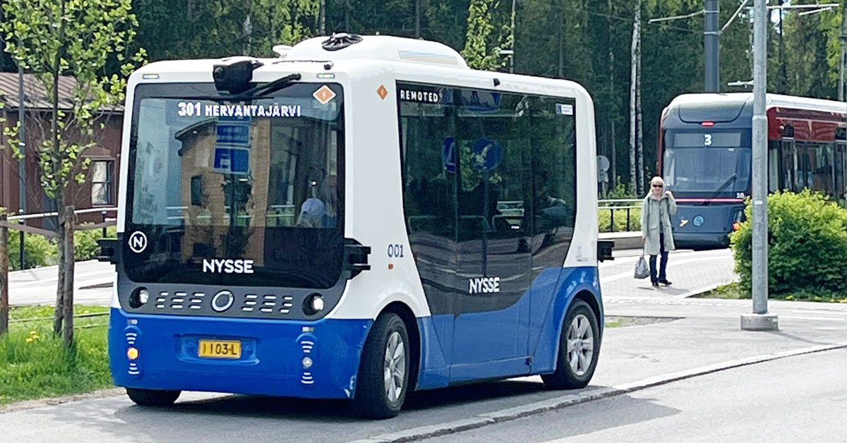 Robottibussi Nysse Tampereen Seudun Joukkoliikenne robottibussi-nysse-tampereen-seudun-joukkoliikenne