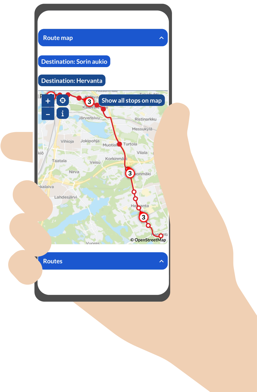 Route map